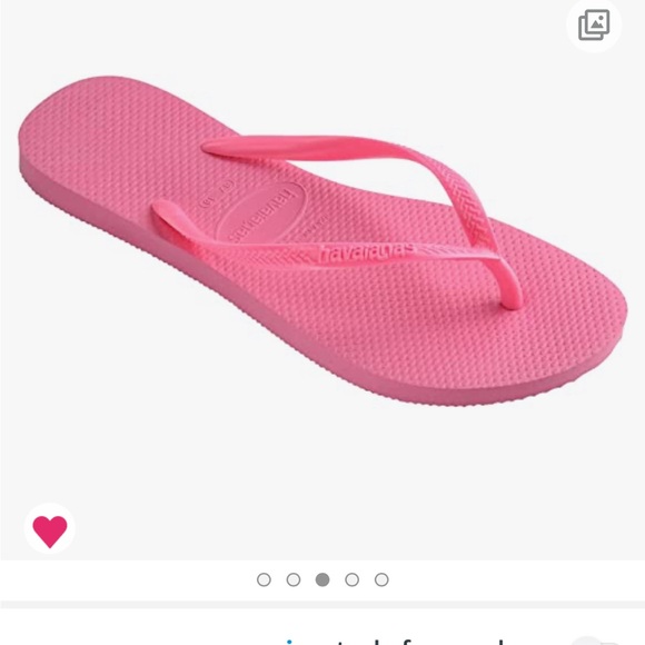NEW PINK HAVAIANA FLIP FLOP SANDAL - Picture 4 of 4